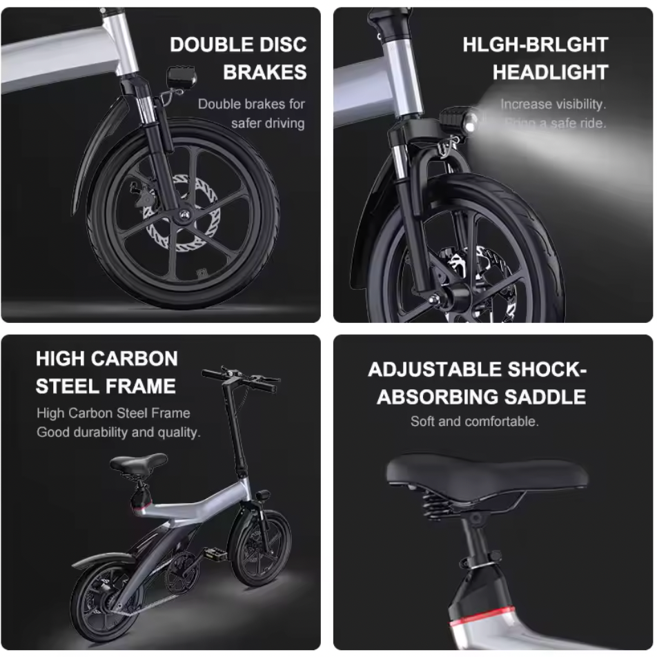 Vélo électrique hybride